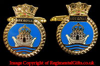 Royal Navy HMS ARK ROYAL Cufflinks