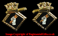 Royal Navy HMS DEFIANCE  Cufflinks