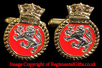 Royal Navy HMS ENTERPRISE  Cufflinks