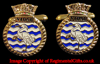 Royal Navy HMS VIDAL  Cufflinks
