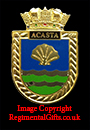 HMS ACASTA Royal Navy Lapel Pin