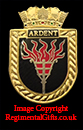 HMS ARDENT Royal Navy Lapel Pin