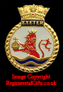 HMS EXETER Royal Navy Lapel Pin
