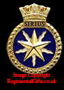 HMS SIRIUS Royal Navy Lapel Pin