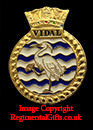 HMS VIDAL Royal Navy Lapel Pin