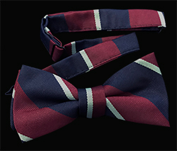 Royal Air Force(RAF) Striped Bow Tie